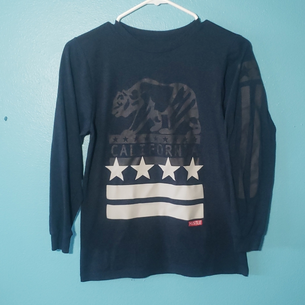 Hustle Avenue California long sleeve tee